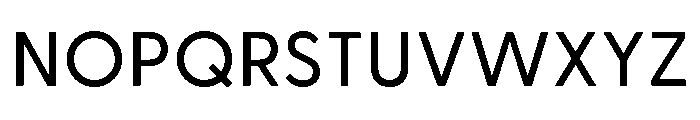 Gravita Geo Variable Medium Font UPPERCASE