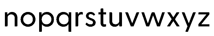 Gravita Geo Variable Medium Font LOWERCASE