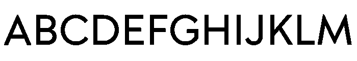 Gravita Geo Variable Regular Font UPPERCASE