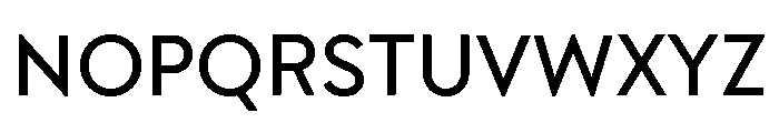 Gravita Geo Variable Regular Font UPPERCASE