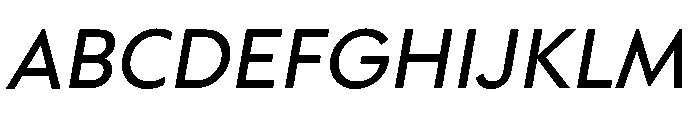 Gravita Hum Variable Italic Font UPPERCASE