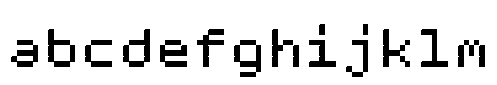 Gridlite PE Variable Positive Black Square FONT
