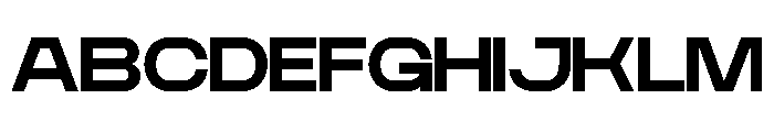 GRAND META-Regular Font UPPERCASE