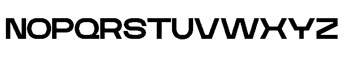 GRAND META-Regular Font UPPERCASE