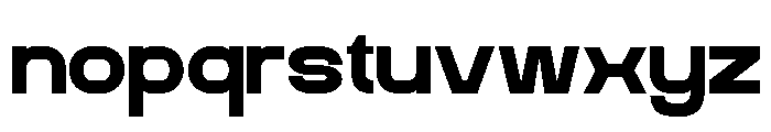 GRAND META-Regular Font LOWERCASE