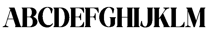 GRAND THALVIGO Regular Font UPPERCASE