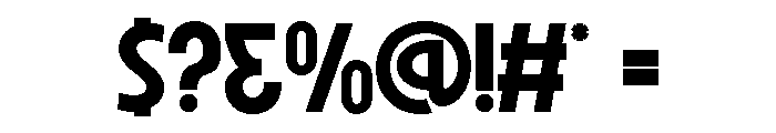 GRANDE MONICA Bold Font OTHER CHARS