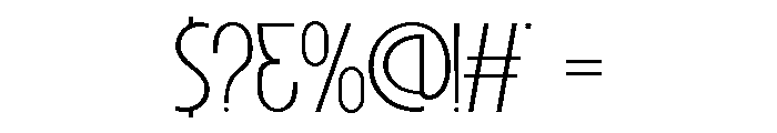 GRANDE MONICA Regular Font OTHER CHARS