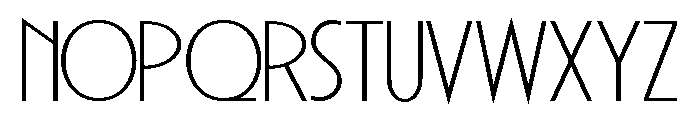 GRANDE MONICA Regular Font UPPERCASE