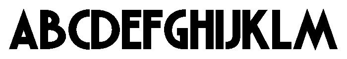 GRANDEMONICA-Bold Font UPPERCASE