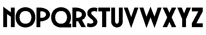 GRANDEMONICA-Bold Font UPPERCASE