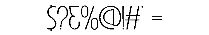 GRANDEMONICA-Regular Font OTHER CHARS