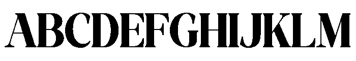 GRANDTHALVIGO-Regular Font UPPERCASE