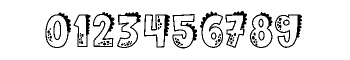 GREAT DINO Font OTHER CHARS