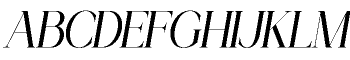 GREATRESPECT-Italic Font UPPERCASE