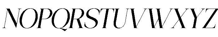 GREATRESPECT-Italic Font UPPERCASE