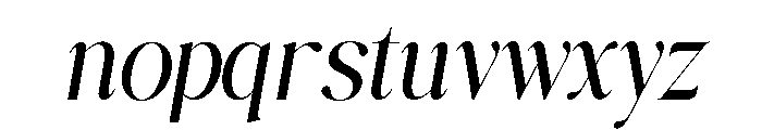 GREATRESPECT-Italic Font LOWERCASE