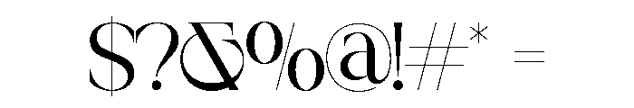 GREATRESPECT-Regular Font OTHER CHARS
