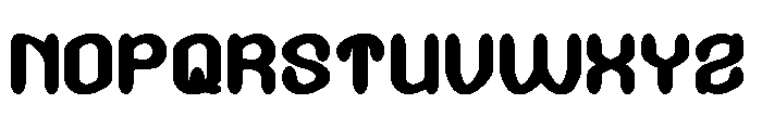 GREEN BEAN Bold Font UPPERCASE