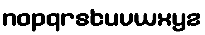 GREEN BEAN Bold Font LOWERCASE