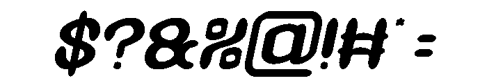 GREEN BEAN Italic Font OTHER CHARS