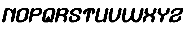 GREEN BEAN Italic Font UPPERCASE