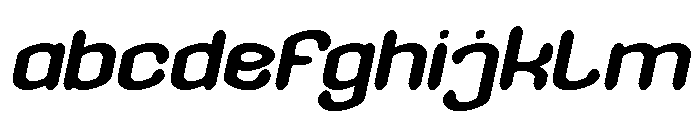 GREEN BEAN Italic FONT