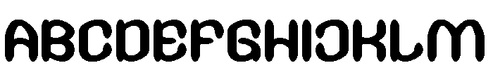 GREEN BEAN Font UPPERCASE