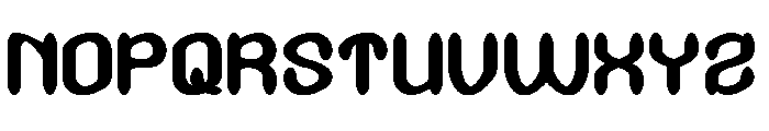 GREEN BEAN Font UPPERCASE