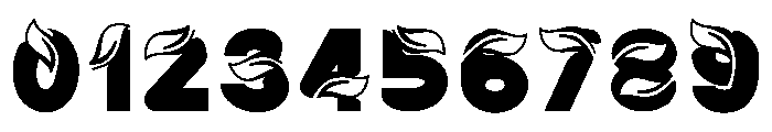 GREEN EMBER Font OTHER CHARS
