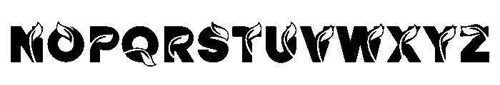 GREEN EMBER Font UPPERCASE