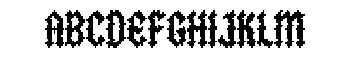 GRIMBYTE Font UPPERCASE