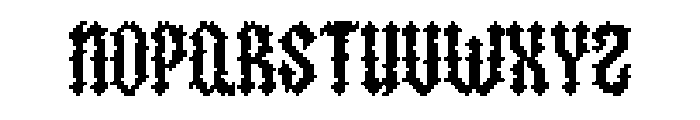 GRIMBYTE Font UPPERCASE