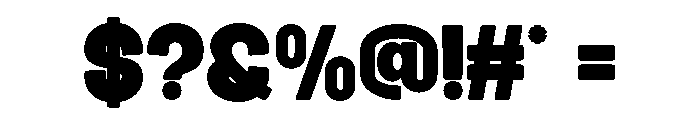 GRIZO-Regular Font OTHER CHARS
