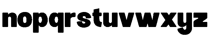 GRIZO-Regular Font LOWERCASE