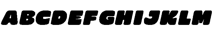 GROIKE Italic Font UPPERCASE