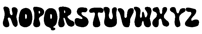 GROOVE GHOSTY Font UPPERCASE