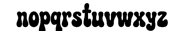 GROOVO Font LOWERCASE