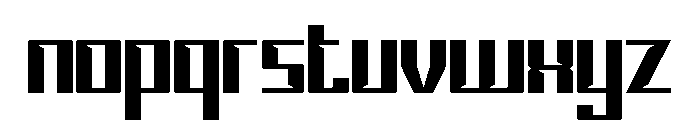 GROTHEN-Regular Font LOWERCASE
