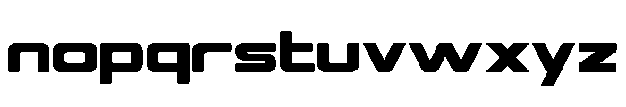GROX-Regular Font LOWERCASE