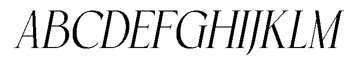 GraceLoomine-Oblique Font UPPERCASE