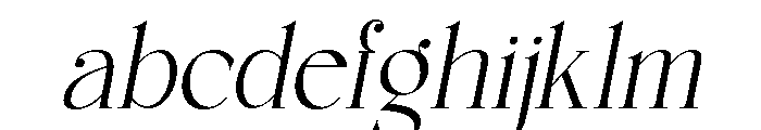 GraceLoomine-Oblique FONT