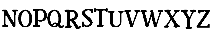 Gracebound Font UPPERCASE