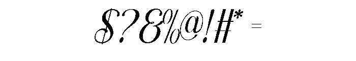 Grache Hustle Regular Font OTHER CHARS