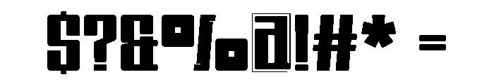 Gracho Regular Font OTHER CHARS