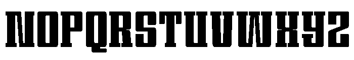 Gracho Regular Font UPPERCASE