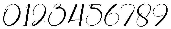 Gracia Signature Font OTHER CHARS