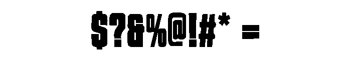 Grackon Font OTHER CHARS