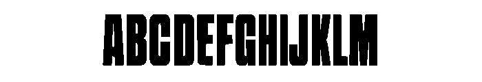 Grackon Font UPPERCASE