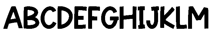 Grade Regular Font UPPERCASE